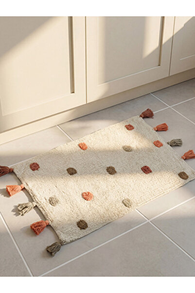 LC Waikiki Shining Selections Tasseled Bath Mat 50X80 cm from Shining Store