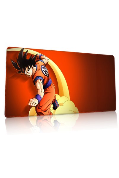 Duvarda Dragon Ball Gaming Oyuncu 90x40 cm Mousepad Kaymaz Taban XL Mousepad