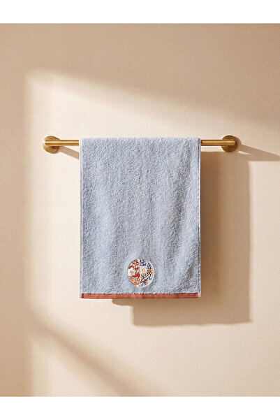 LC Waikiki Floral Embroidered Cotton Face Towel 50X80 cm from Uzg Store for S...
