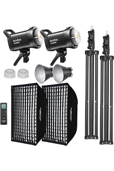GENERAL غودوكس مصباح فيديو SL60II-D SL-60W CRI 96+، TLCI 97+ LED ضوء نهاري اب...