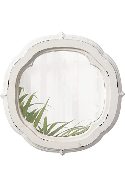 GENERAL Antique Oval Mirrors for Wall Decor 11" Wooden Hanging Entryway Mirro...
