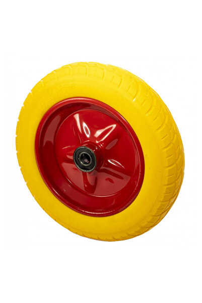 OEM Roata roaba SPUMA 350-8, 20’’, galben+rosu MX860