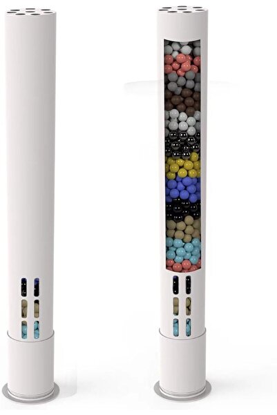 GENERAL Genell Shower Filter Cartridge, 15 Stage Replacement Shower Filter fo...
