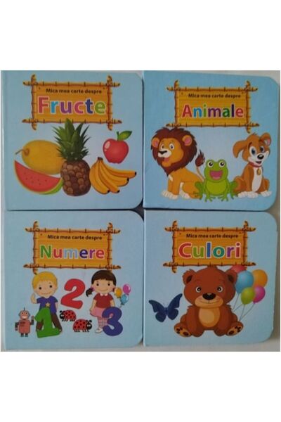 YUPY Set of 4 pieces - baby board books - My little book about YUPY®