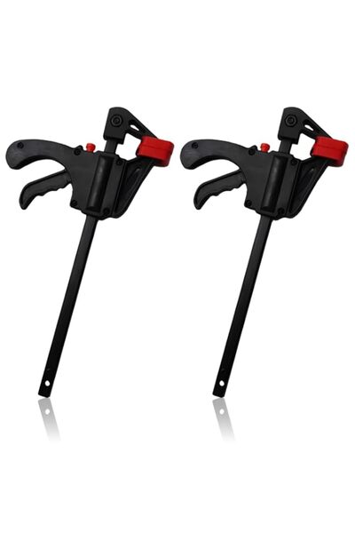 Generic 100mm Wood Clamps, One-Hand Quick Release, Ergonomic Grip for Carpent...