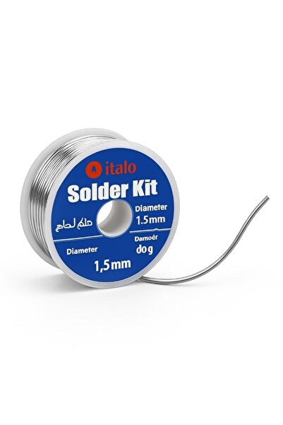 Generic Fitto 1.5mm Solder Wire Kit - Rosin Core Lead-Free Solder Wire for El...