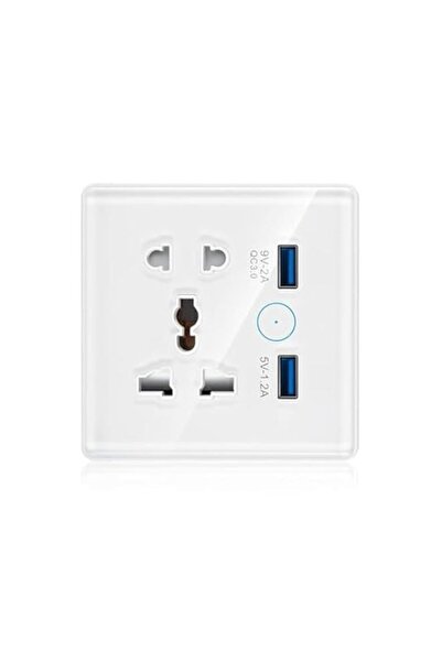 Generic Universal Smart Wall Outlet, homekit Socket, 2 in Wall Socket with US...