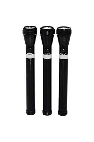 Generic Geepas 3-in-1 Rechargeable LED Flashlight, CREE LED, GFL4622 | Alumin...