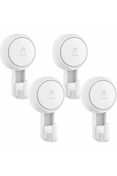 Generic Tazweeq Suction Cup Shower Hooks for Loofah, Bathrobe, Towel, Heavy D...
