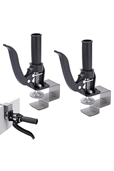 Generic HASTHIP® 2Pcs Stainless Steel C-Clamps, Adjust Woodworking Furniture ...