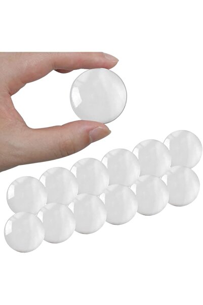 Generic Rubber Door Stopper Wall Protector - 12 PCS Clear Round Door Knob Bum...