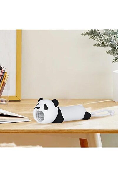 Generic New Rechargeable Panda LED Flashlight, Cute Animal Shaped Silicone Fl...