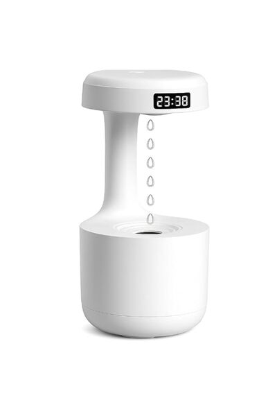 Generic Fitto Mist Humidifiers, Bedroom, Cute Water Drops, Light Effects, Air...
