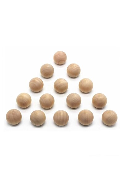 Generic WEICHUAN 1-1/2" Unfinished Wood Ball Drawer Knobs Pulls Handles - Kit...