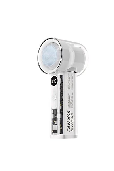 Generic Portable Personal Fan, Stepless Adjustable Ice Cooling Handheld Turbi...