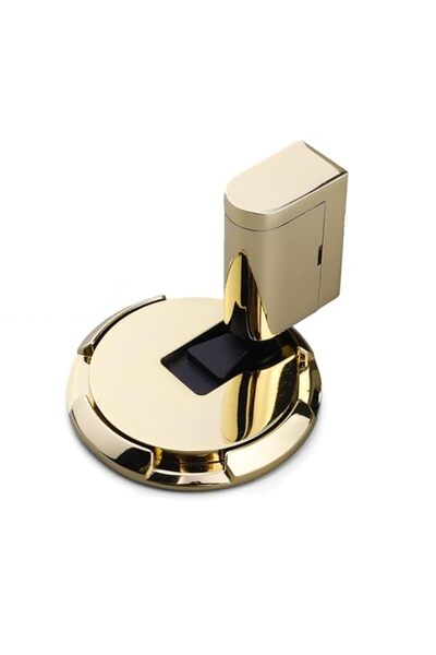 Generic Mechanical Door Stopper, Punch-Free Mechanical Floor Door Stop for Do...