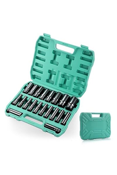 Generic 1/2 Inch Drive Impact Socket Set, 20-Piece Deep Hex Sockets (8mm-32mm...