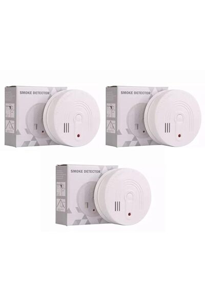 Generic F-SMOKEZ- EN14604 Certified, Wireless Smoke Alarm with 10 Year Life, ...