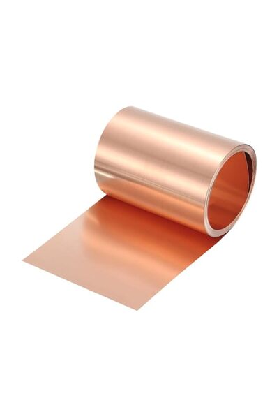 Generic 3.5 Inch Copper Flashing Roll, 40 Gauge 99.9% Pure Copper Sheet Strip...