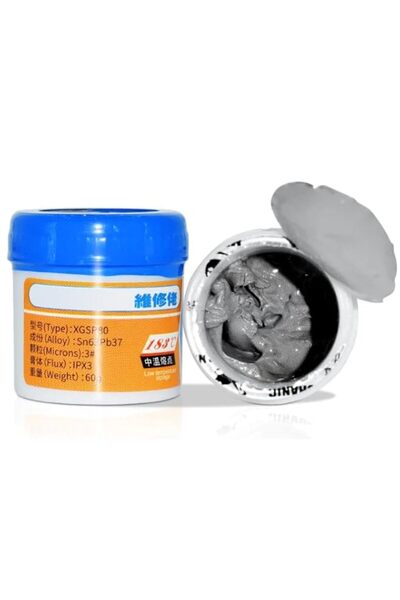 Generic Rubik Soldering Paste 60g, Sn63 Pb37, 3# Microns IPX3 Suitable for PC...