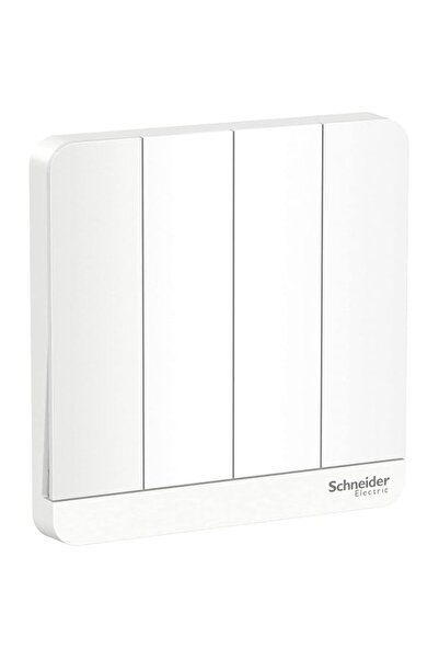 Generic Schneider Electric E8334L1_WE AvatarOn White - 1-way plate switch 4 g...