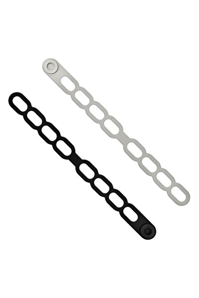 Generic 2 Pcs Silicone Pot Cover Fixing Strap, Minimalist Crock Pot Lid Holde...