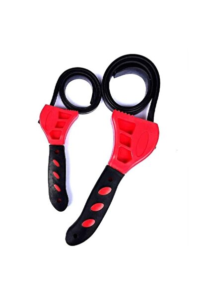 Generic 2pcs Heavy Duty Rubber Strap Wrench Set, Adjustable Oil Filter & Pipe...