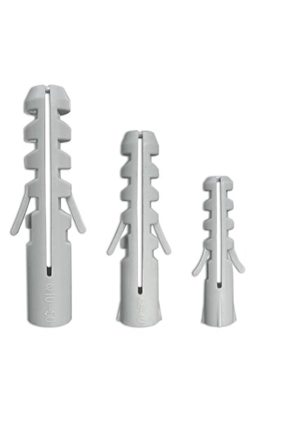 Generic Grantop Wall Plugs Set, 300pcs 6 8 10mm Rawlplugs Mixed Sizes, Heavy ...