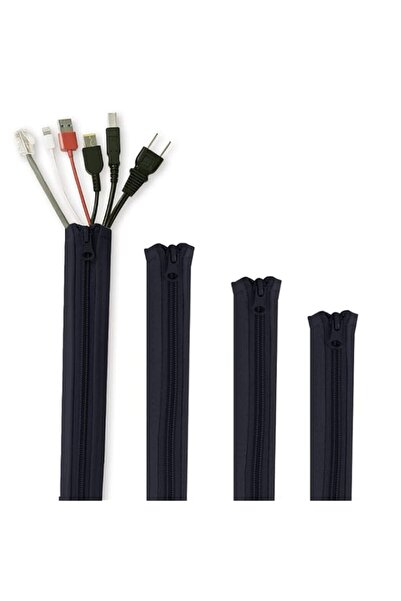 Generic Bukela 4 Pack Cable Management Sleeve, 19-20 Inches Cord Organizer Sy...