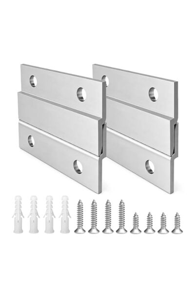 Generic French Cleat Picture Hanger, 2 Inch Aluminum Z Bar Wall Mounting Brac...