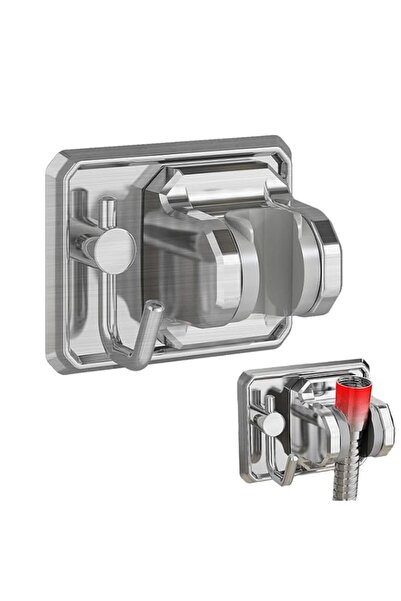Generic Bathroom Shower Bracket, Shower Wand Holder, No Drill Shower Head Hol...