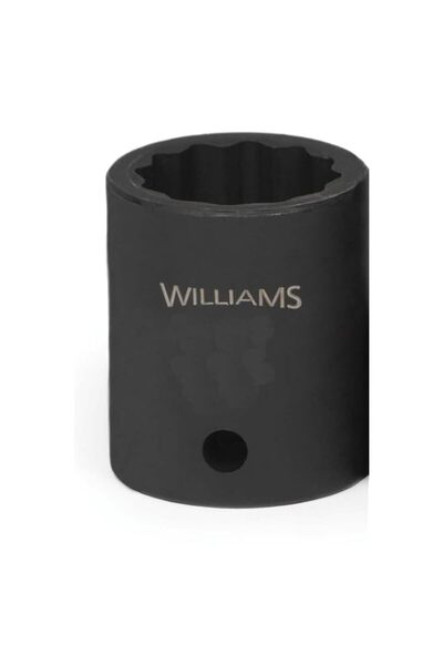 Generic Williams 37627 1/2-Inch Drive 27mm Standard Impact Socket, 12-Point