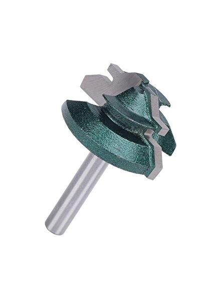 Generic 45 Degree Lock Miter Router Bit Woodworking Joint Tool 6mm Shank Allo...