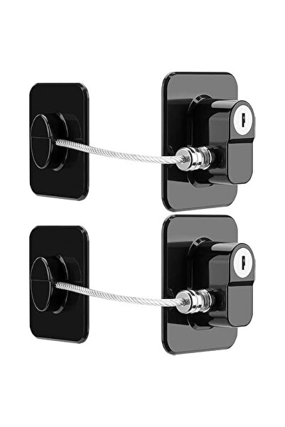 Generic Fridge Lock, 2 Pack Upgraded Refrigerator Lock for Kids with Eco-Frie...