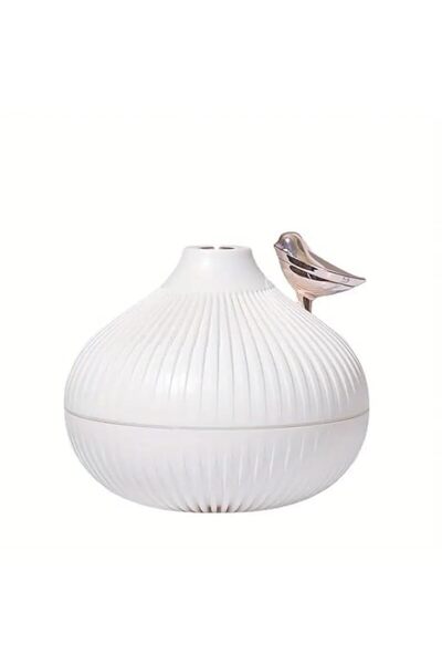 Generic Mini Humidifier with Onion Design, 300ml, USB-Powered, LED Lights, Du...