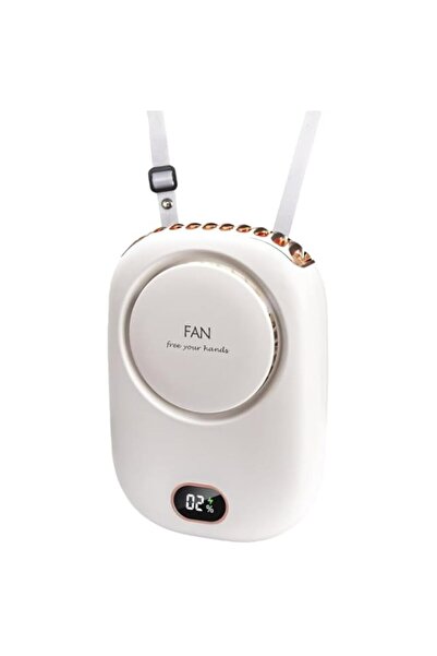 Generic USB Rechargeable Portable Neck Cooling Fan for Men Women, 3 Speeds Po...