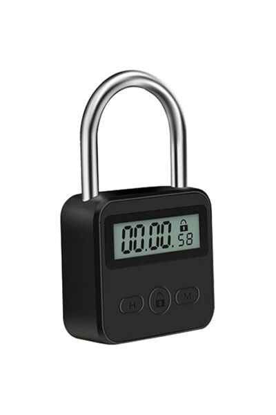Generic BIGTHREE Metal Timer Lock, Timer Padlock, Electronic Time Lock, USB R...