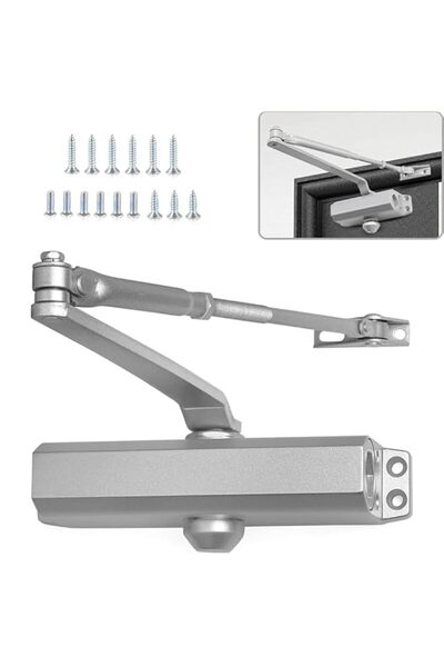 Generic Automatic Safety Spring Door Closer: Aukomer Commercial Heavy Duty Ga...
