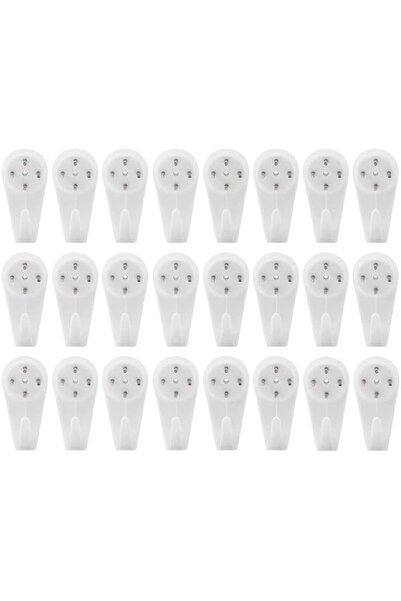 Generic Non-Trace Wall Hooks (25, 50x20mm)