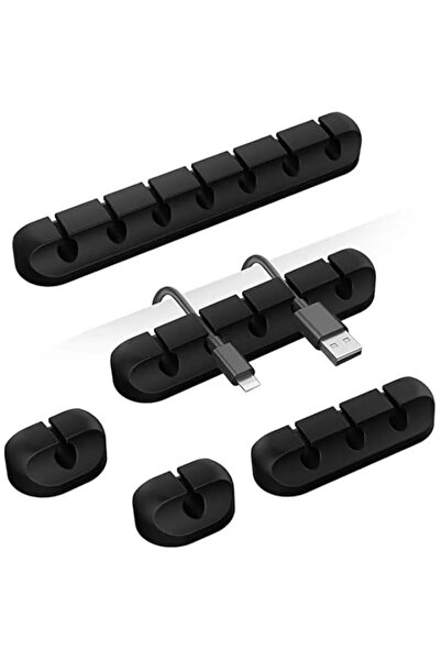 Generic 1 Pcs Multi-slot Cable Organizer Clips-Cord Management System For Des...