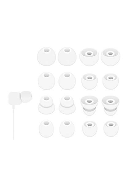 Generic 8 Pairs Powerbeats Pro Ear Tips Buds, Replacement Earbuds Tip Ear Gel...