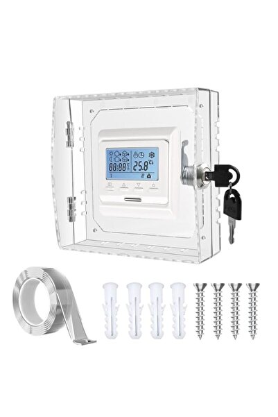 Generic Thermostat Lock Box Cover with Key – Secure Lock Box Guard for Ecobee...