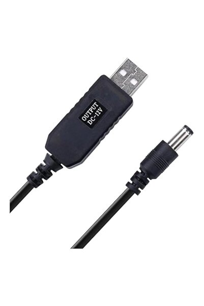 Generic SOLDOUT WiFi to Powerbank Adapter Cable Connector DC 5V to 12V USB Co...