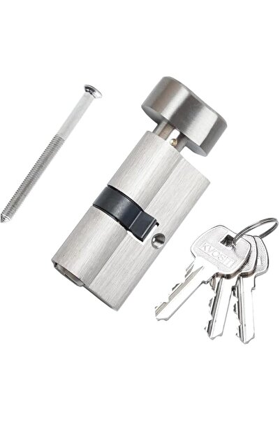 Generic 70mm Lock Cylinder with 3 Computer Keys Knob Lock High-Security Spani...