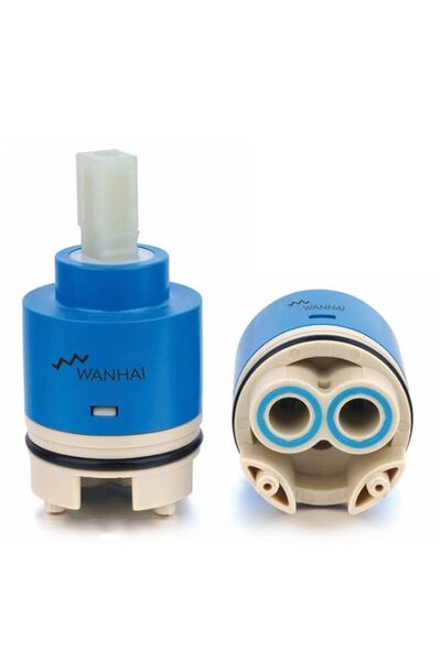 Generic WANGCL 2PCS Ceramic Faucet Cartridge Ceramic Tap Cartridge Mixer Tap ...