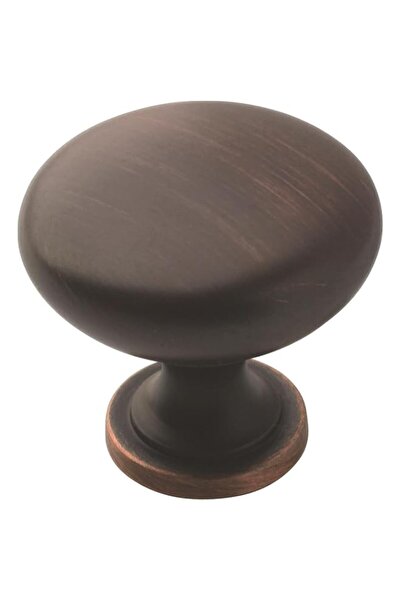 Generic Amerock | Cabinet Knob | Oil Rubbed Bronze | 1-1/4 inch (32 mm) Diame...