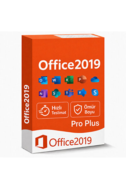 PintiGames Office2019 Pro Plus Dijital Lisans Key 32&64 Bit Ömür Boyu Fatural...