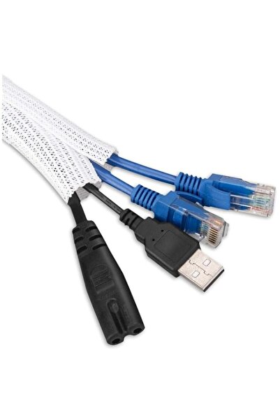 Generic VITION Braided Cable Sleeve, Adjustable Wire Management Cord Protecto...