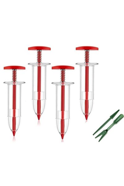 Generic Joyzzz Mini Seeder, 4PCS Manual Seed Spreader for Hemp Haleem Lotus S...