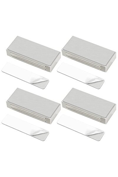 Generic Cabinet Magnetic Catch Adhesive, 4 Pack Magnetic Door Catch Strong Ca...